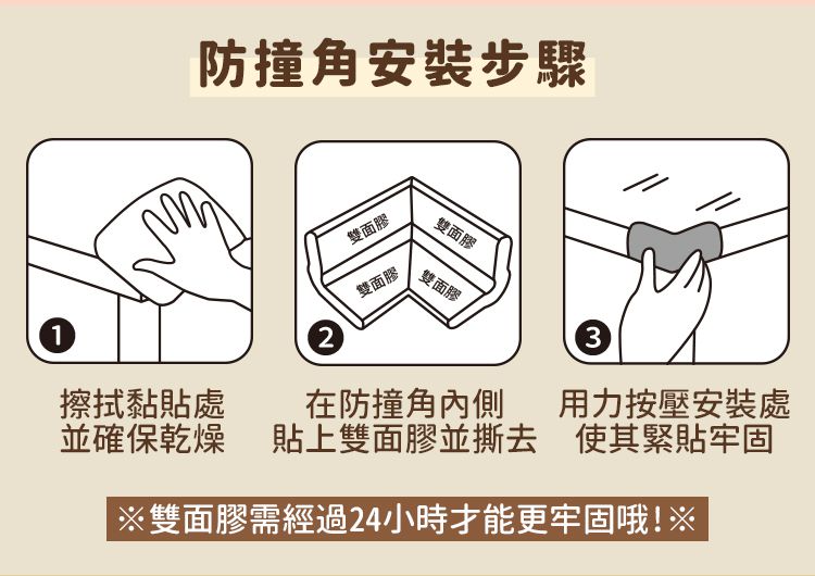 YODA - LINE FRIENDS加厚防撞角(四入一組)-莎莉款