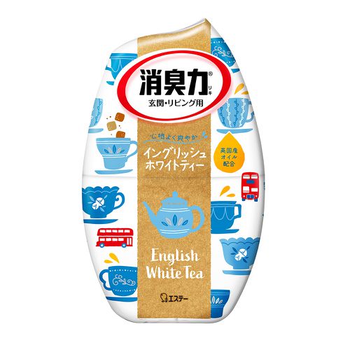 日本 ST 雞仔牌 - 部屋室內芳香 消臭力 香氛 芳香劑-英式白茶-400ml