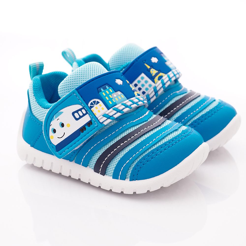 新幹線 - 輕量跳色休閒鞋款(中小童段)-水