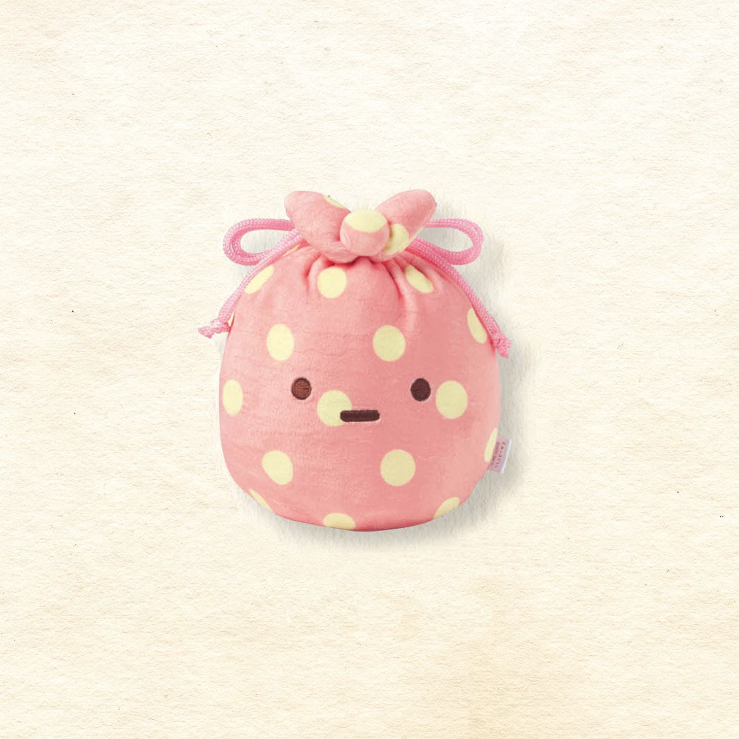 日本千趣會 - 角落生物毛巾布抽繩小物收納包-包袱巾