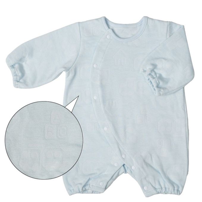 akachan honpo - 連身衣-積木-淺藍色