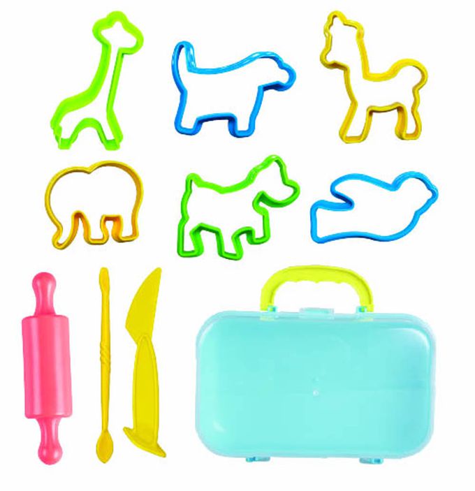 幼福文化 - 忍者兔手提盒小麥黏土：動物世界