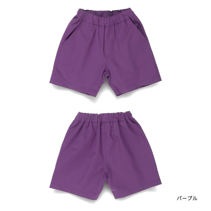日本 BRANSHES - 水陸兩穿 輕便彈力休閒短褲-紫