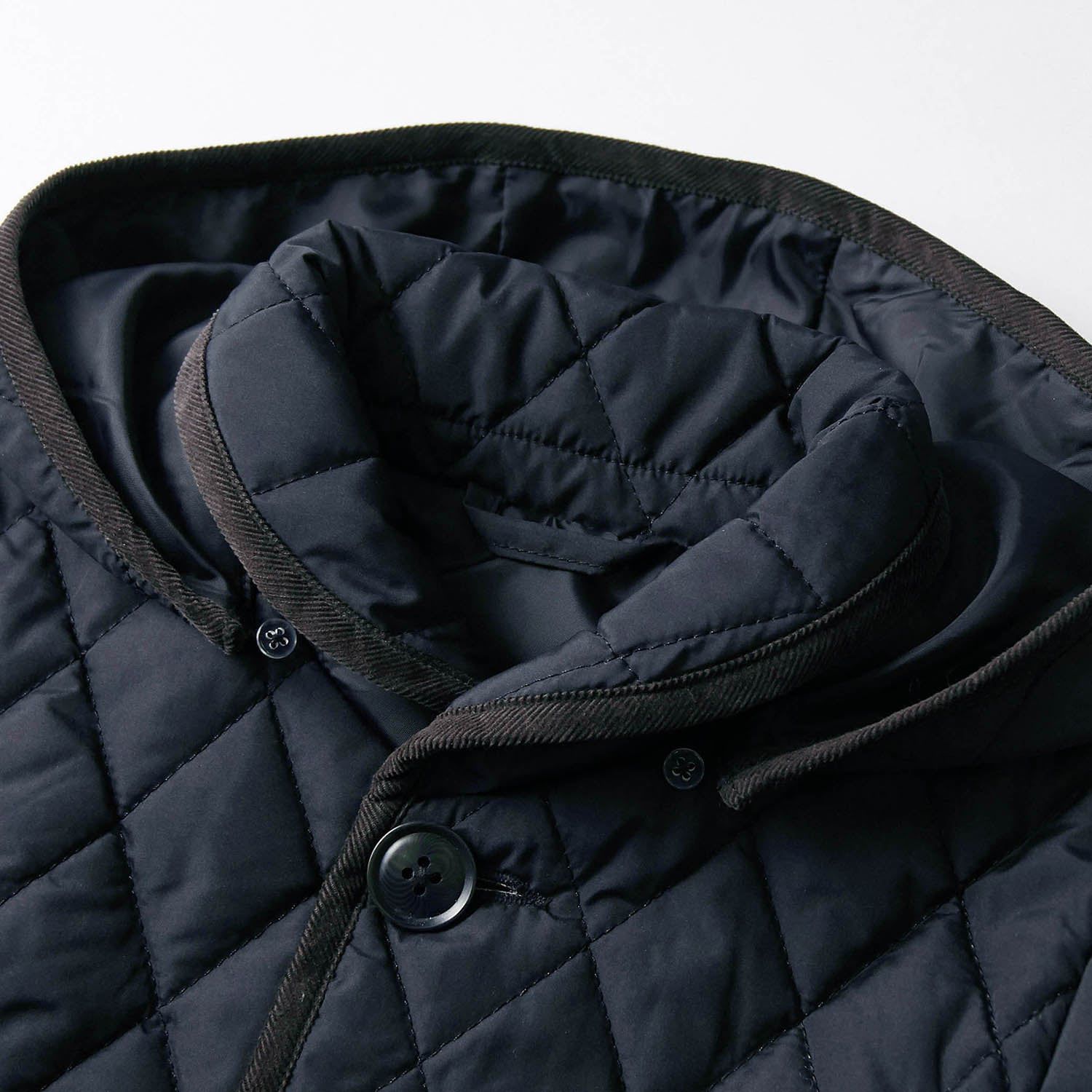 日本千趣會 - GITA 可機洗輕量棉防潑水絎縫外套-卡其