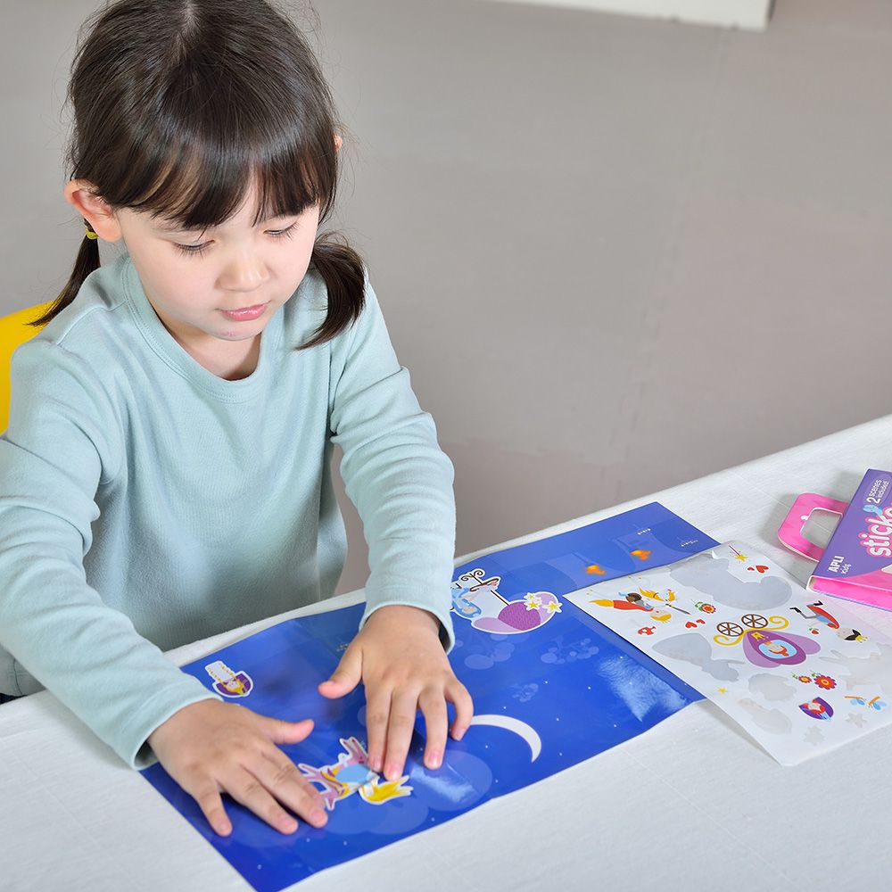 西班牙 APLI - 旅遊貼紙-公主派對