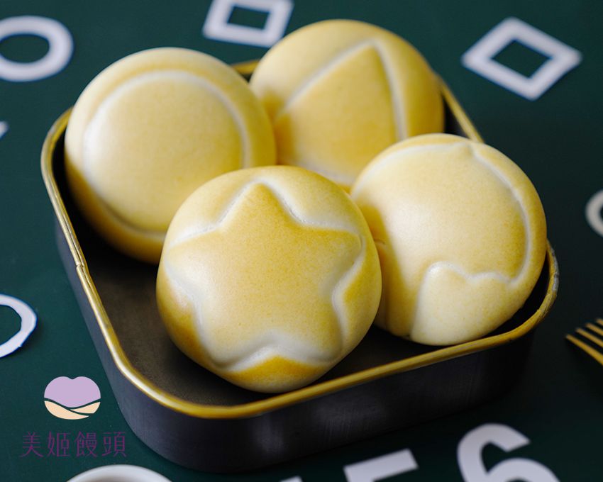 美姬饅頭 - 椪糖鮮乳造型饅頭-6入-35g/顆