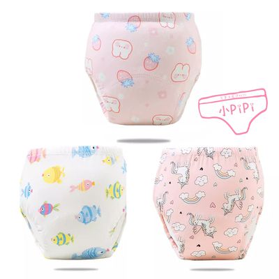 小 pipi - 純棉兒童六層學習褲/訓練褲3入組-好夥伴