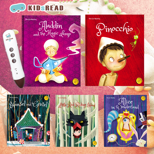 美到不像話！【KIDsREAD】夢幻紙雕童話點讀套書♥️
