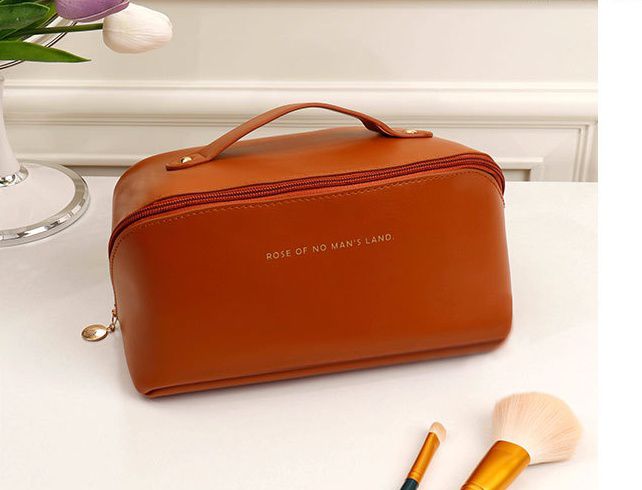 大容量便攜式旅行收納包/化妝包-粉色