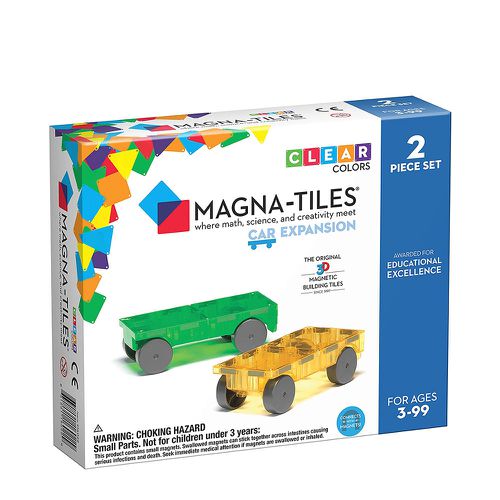 Magna-Tiles® - 磁力積木-汔車補充套組(2入)