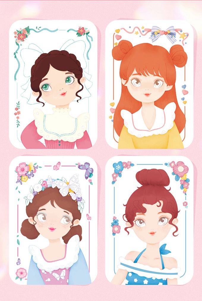 MiDeer - 多功能美妝遊戲手冊-公主圓舞曲