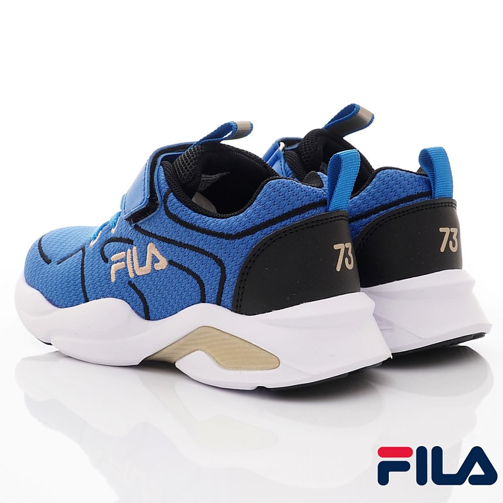 FILA - 輕量慢跑鞋款(中小童段)-運動鞋-藍