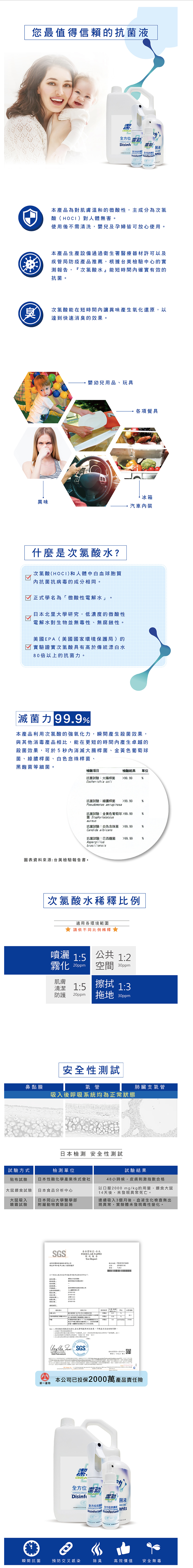 日本 宜家利 - 潔勁 全方位抗菌液-濃縮補充液 (5L)