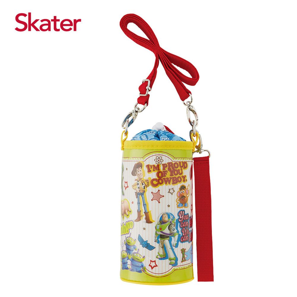日本 SKATER - 可調式水壺袋-玩具總動員