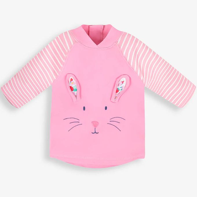 英國 JoJo Maman BeBe - 嬰幼兒/兒童兩件式防曬泳裝-甜蜜草莓