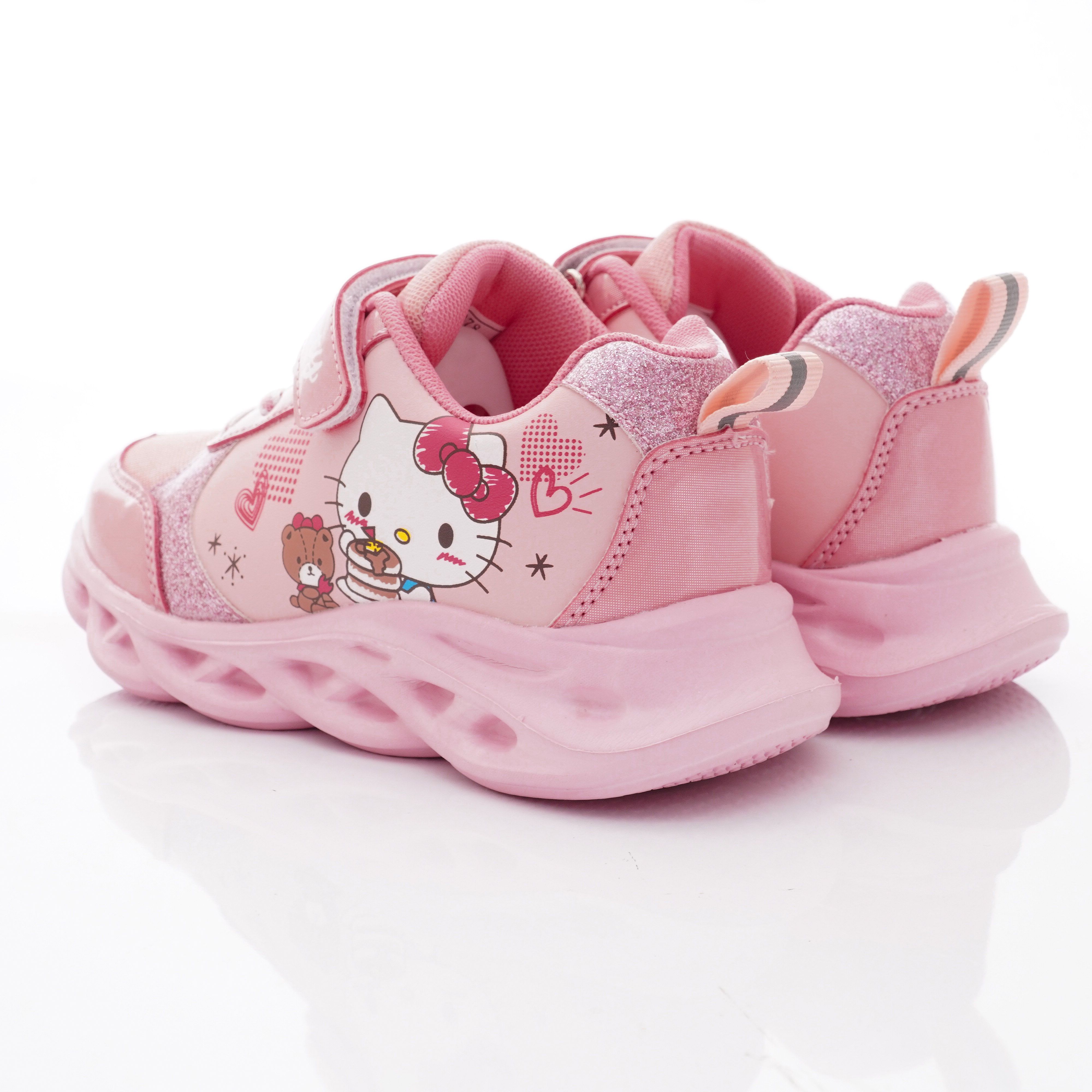HELLO KITTY - 凱蒂輕量運動鞋款(中大童段)-粉