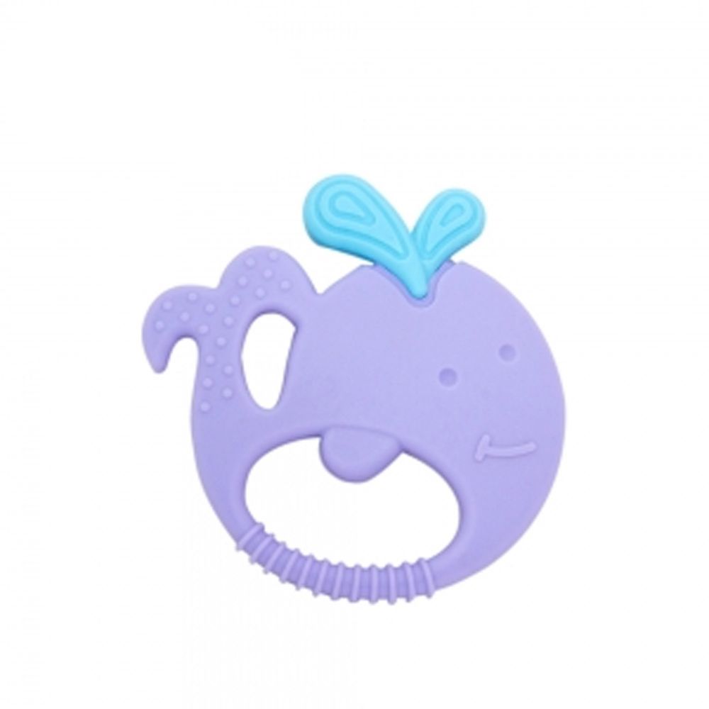 MARCUS＆MARCUS - 動物樂園感官啟發固齒玩具-紫鯨魚