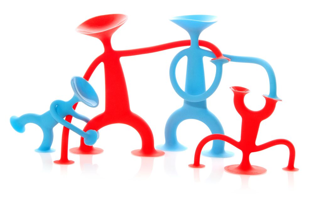 Oggi 麻吉人全家總動員組(小紅人x 1 、小藍人 x 1、小紅兒x1 、小藍兒 x1 )