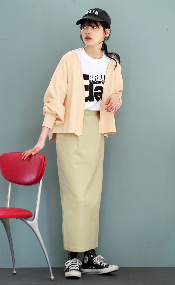 日本 zootie - 100%棉 開襟短版薄外套-萊姆黃