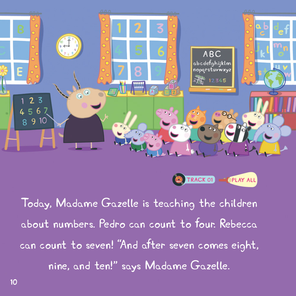 粉紅豬小妹教你說英語：佩佩去上學