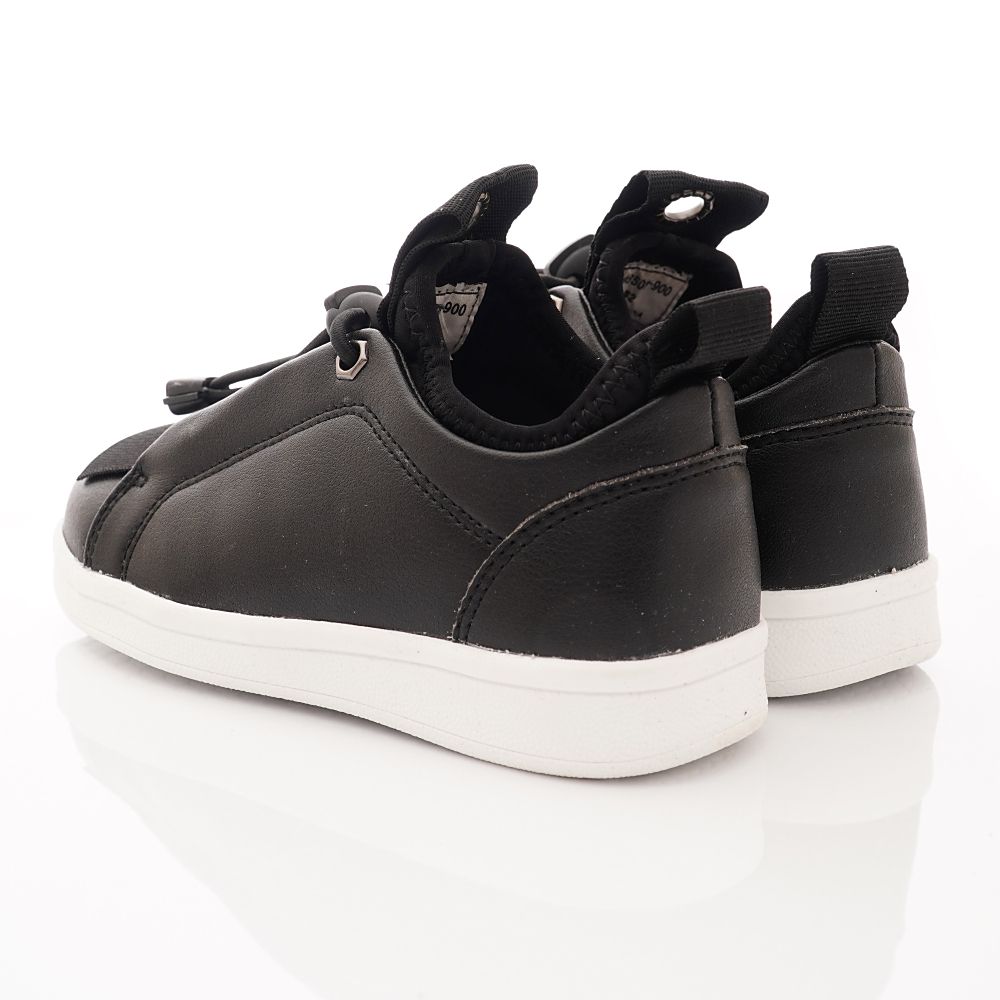 Arnold Palmer 雨傘牌 - 專櫃童鞋-韓風休閒雅痞專櫃款(中小童段)-黑-台碼=尺寸cm