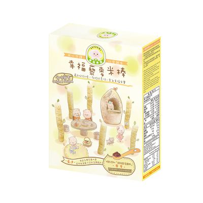 Naturmi幸福米寶 - 幸福藜麥米棒(6個月以上)-原味-40g/盒
