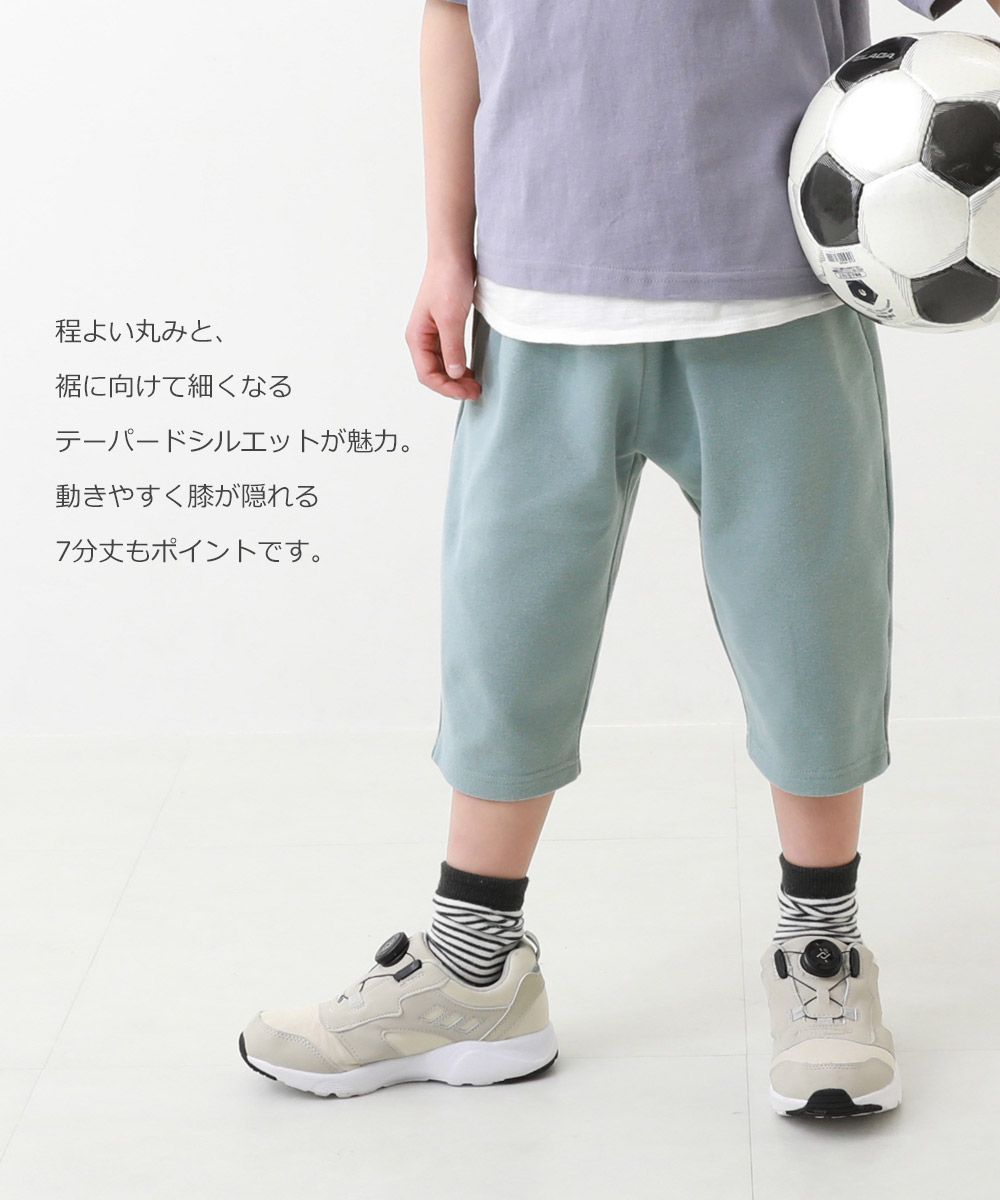 日本 devirock - 易清潔系列 定番糖果色七分褲-亮橘