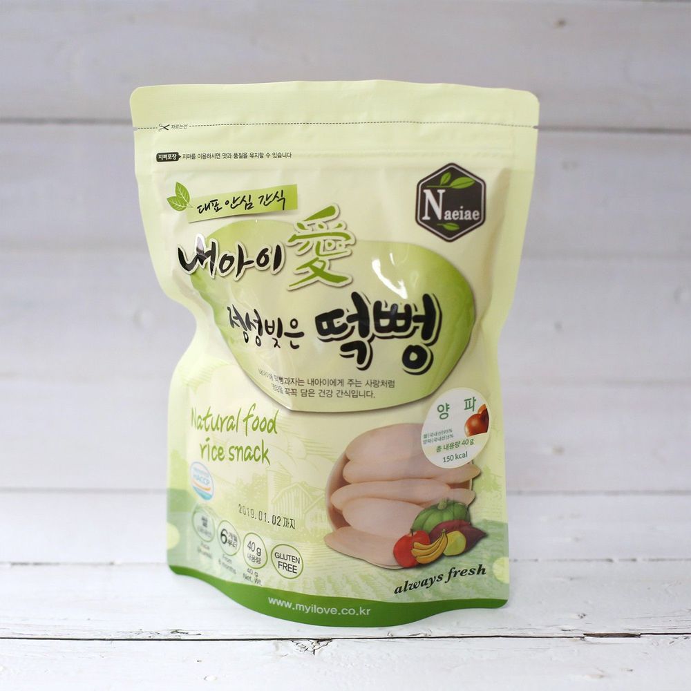 Naeiae - Naeiae韓國米餅-洋蔥-效期到2020/11-30g