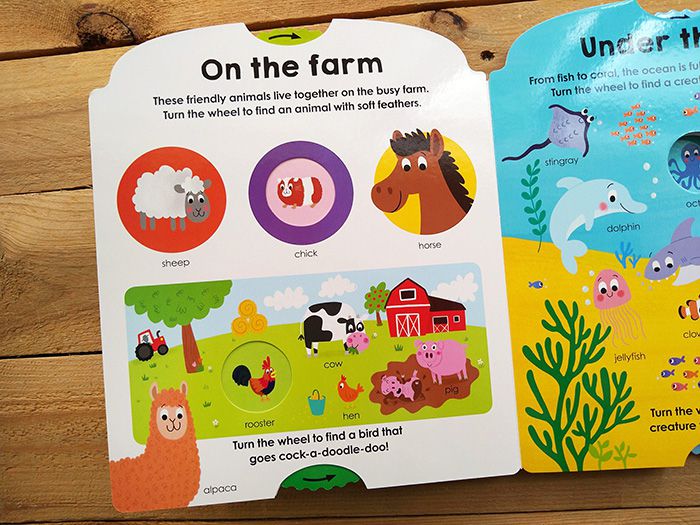 Priddy Learning: My First Animals 我的第一本動物轉盤書（厚頁書）