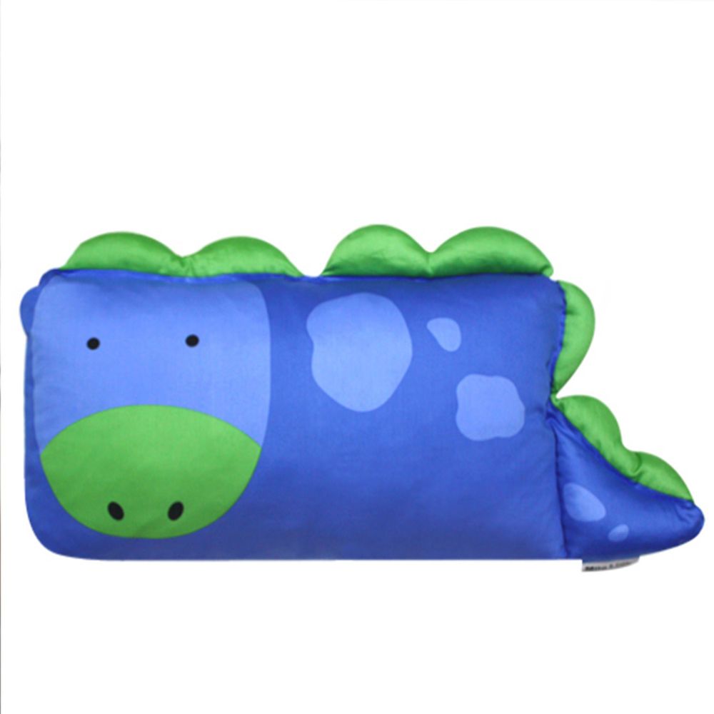 美國 Milo & Gabby - 動物好朋友-可水洗防蹣枕心+枕套組-DYLAN恐龍 (mini枕-1歲以上)