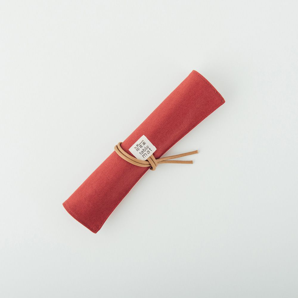 印花樂 inBlooom - 餐墊(含餐具)-美味台灣-小吃/橄欖金黃 (30 x 43 cm)