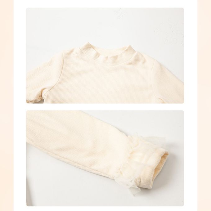 新年拜年法式甜美珍珠鑽飾領口蛋糕網紗洋裝