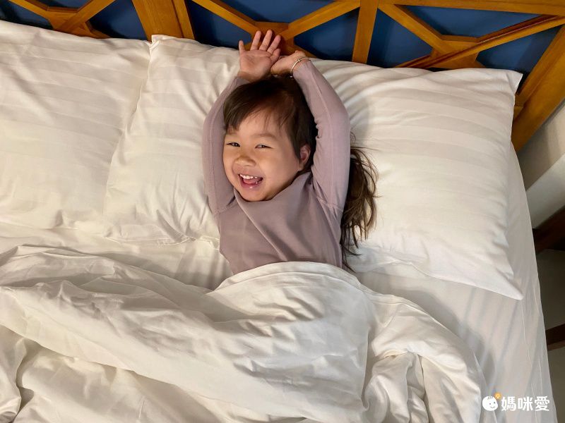 兒童無痕德絨保暖上衣-深藍色