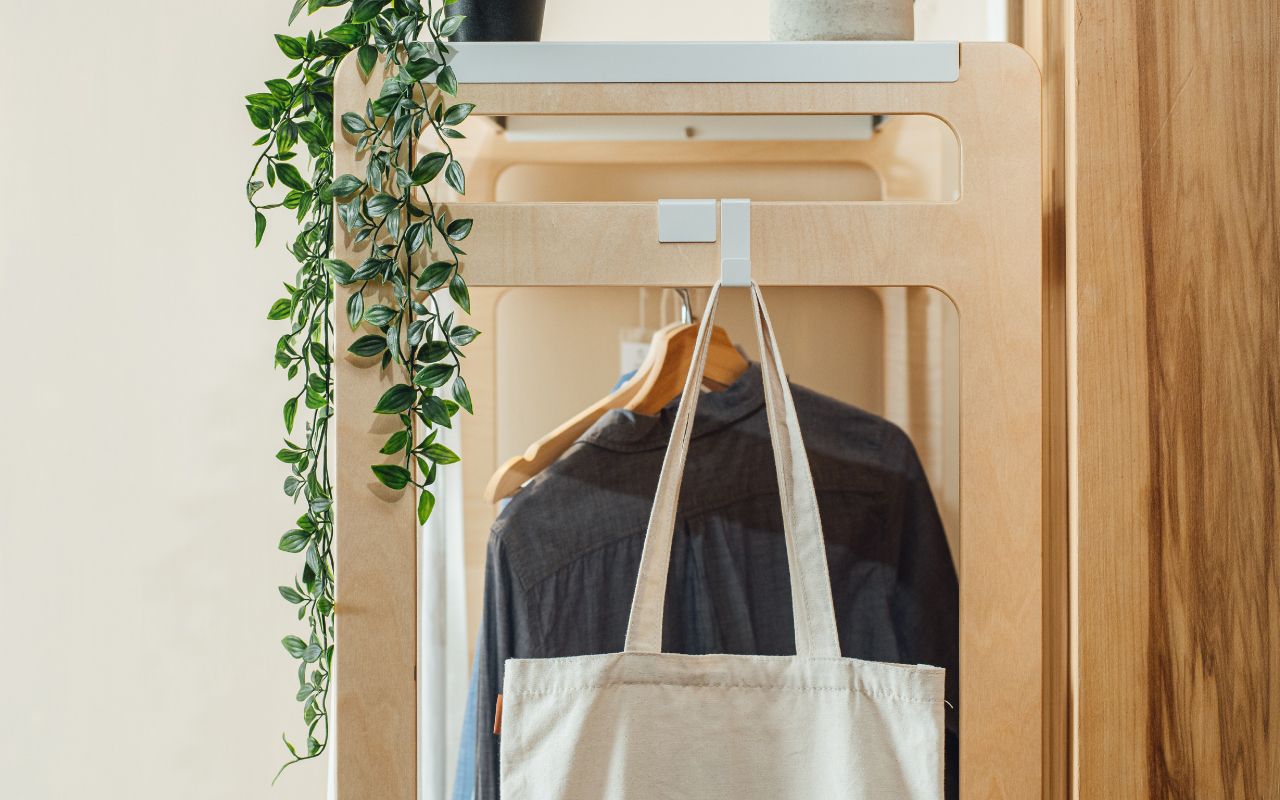 走走家具 - 兒童桌椅配件-磁鐵掛勾組-內斂橘 / 原木色