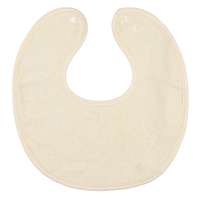 akachan honpo - 大圍兜3件組 毛巾布-粉紅色 (50~80cm)