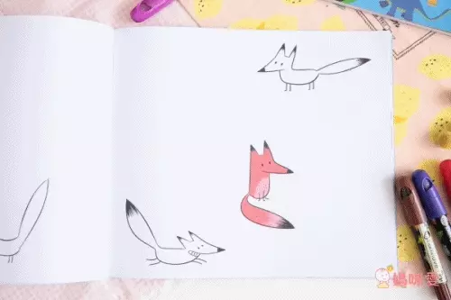 JoanMiro - 兒童塗鴉本-女孩版