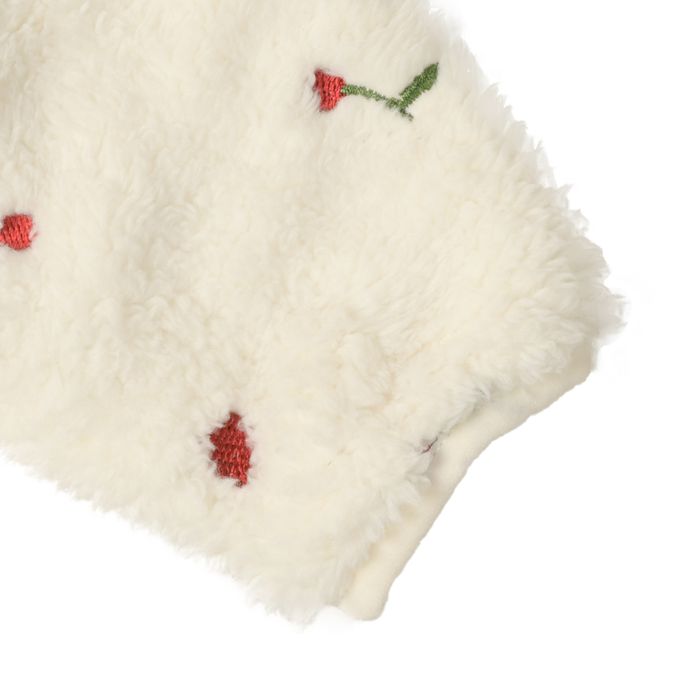 akachan honpo - 刷毛夾克-米白色