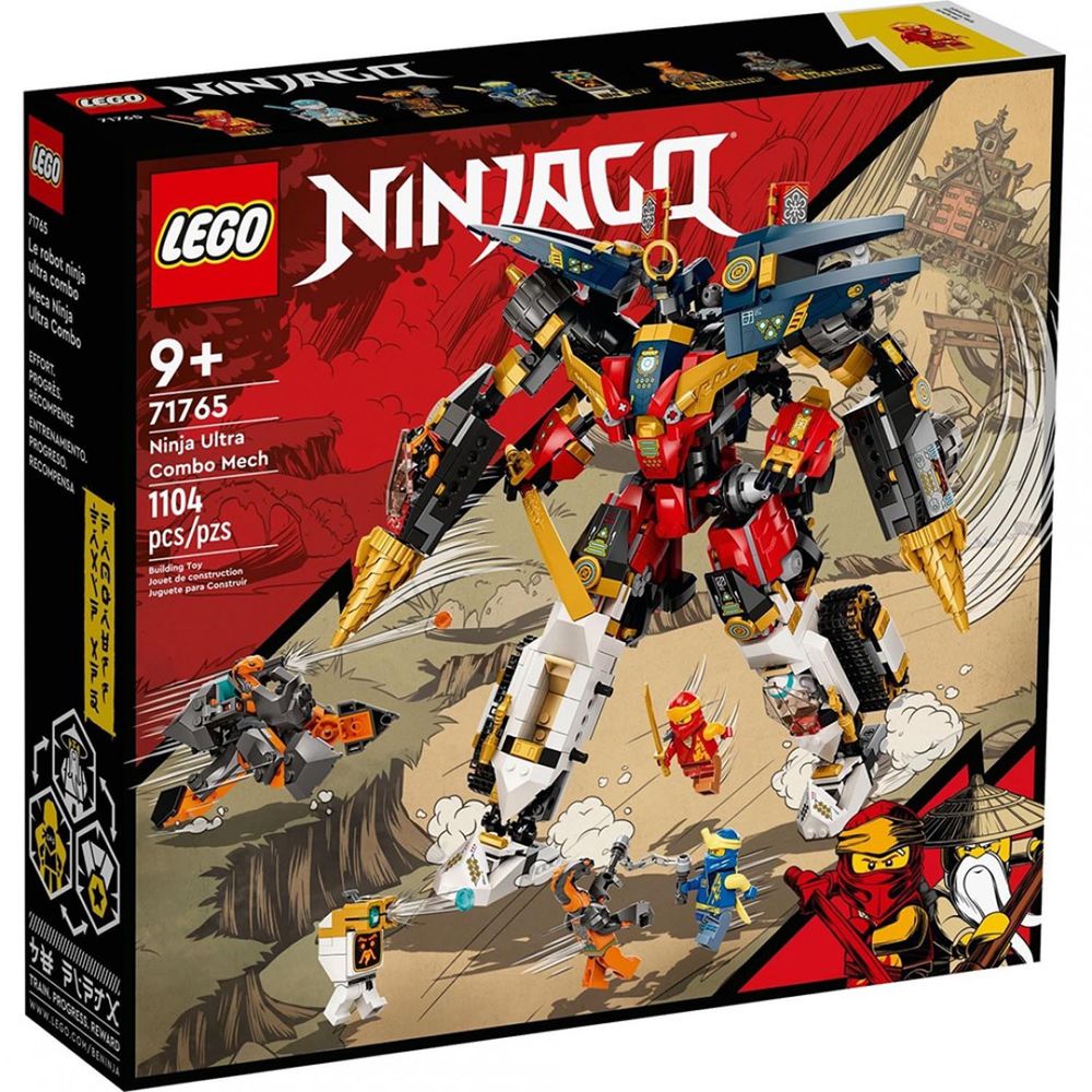 樂高積木 LEGO《 LT71765 》NINJAGO 旋風忍者系列 - 忍者終極合體機械人-1104pcs