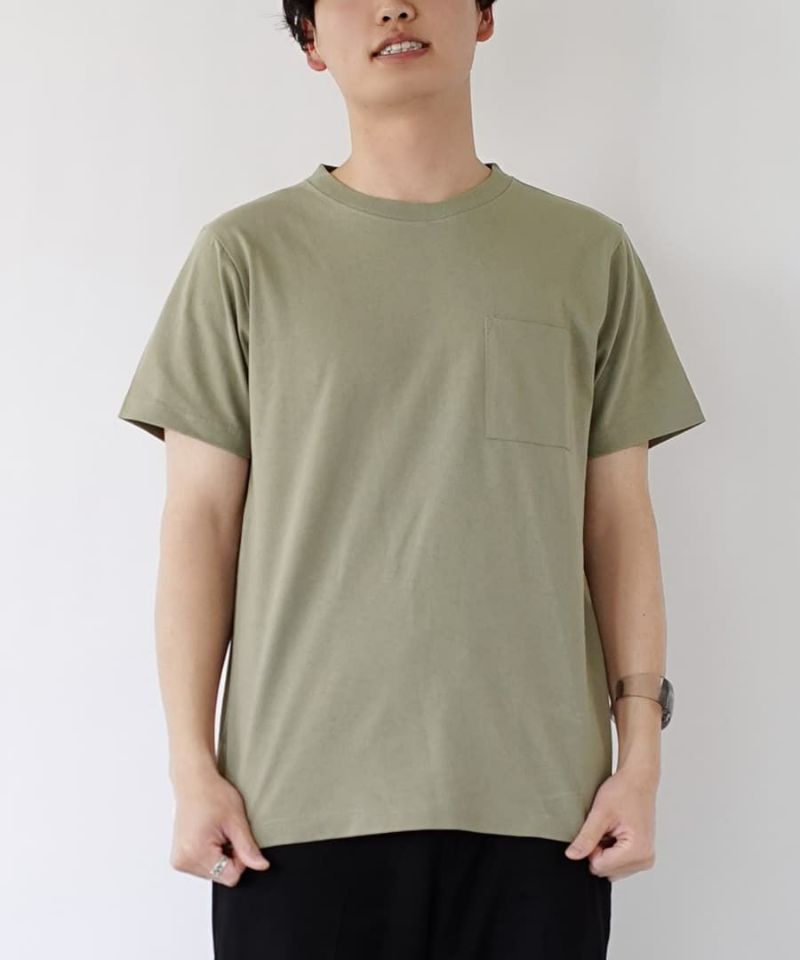 日本 zootie - 抗透汗 圓領口袋短袖上衣(爸爸)-白