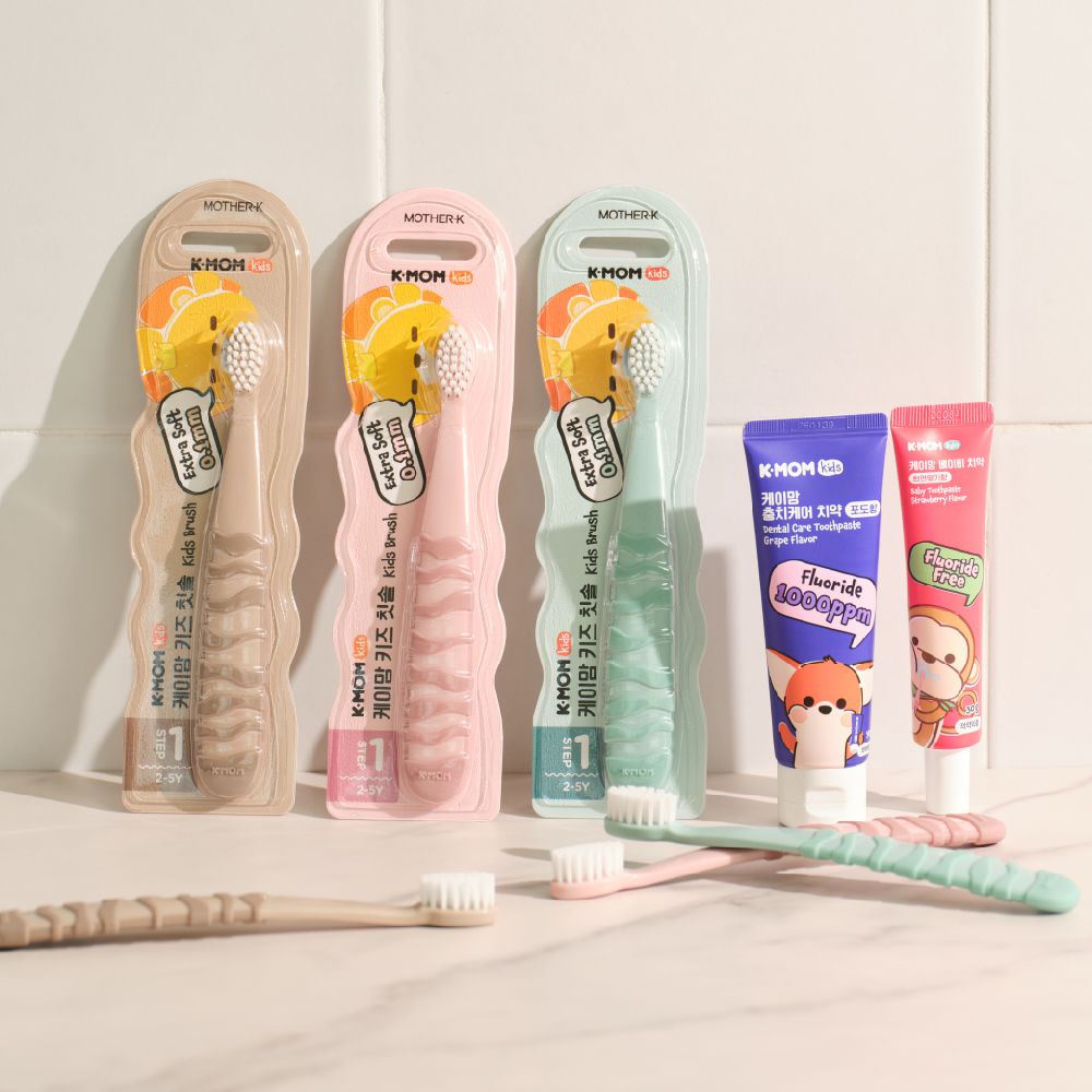 K-MOM 纖柔護理兒童牙刷(2Y-5Y)