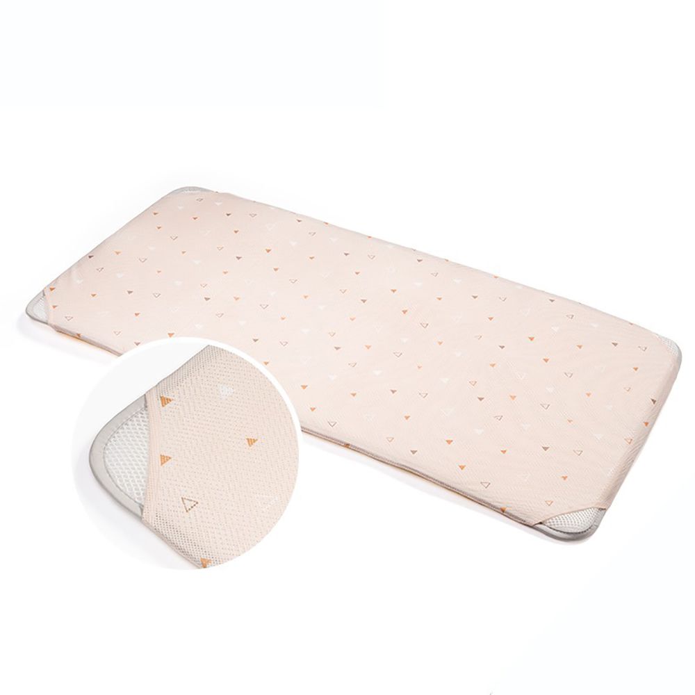 韓國 GIO Pillow - 智慧二合一有機棉超透氣排汗嬰兒床墊-伯爵山丘