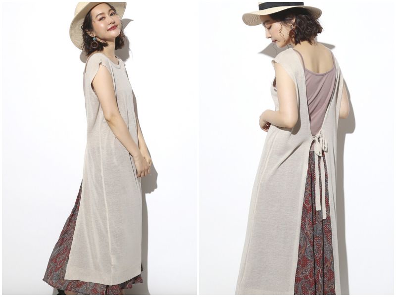 ✿ 日雜風時尚外套 / 細肩帶洋裝 ✿ #夏裝新品同步連線