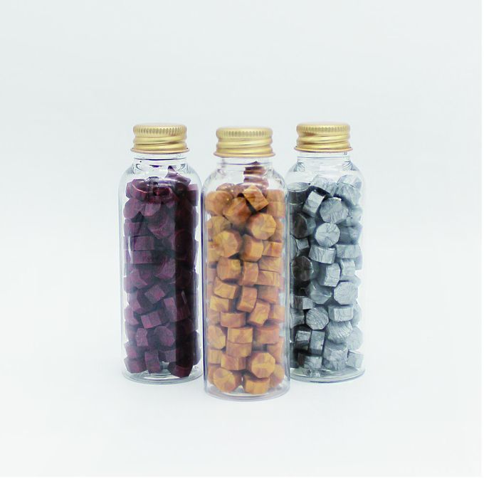 HAPPYMT - 火漆蠟粒大罐裝-經典紅