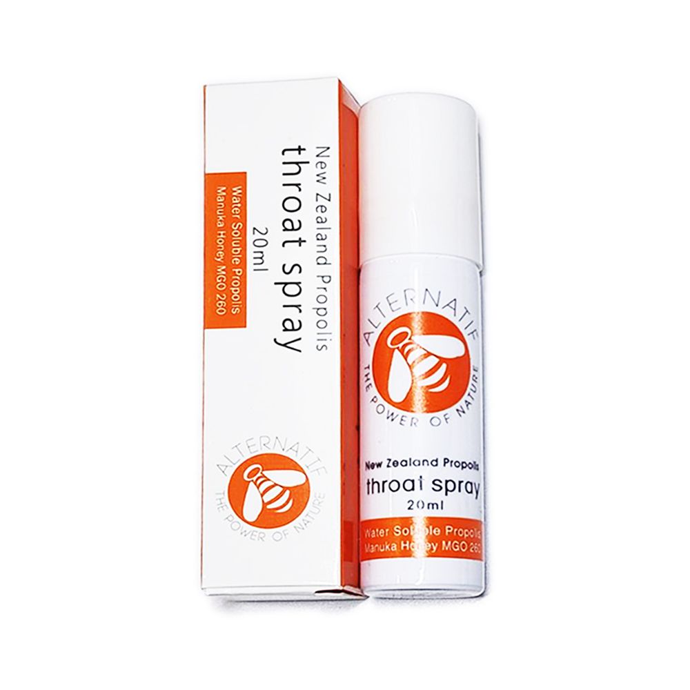 麥蘆卡蜂蜜MGO260 (UMF10) 蜂膠噴霧-一般款(橘色)-20ml