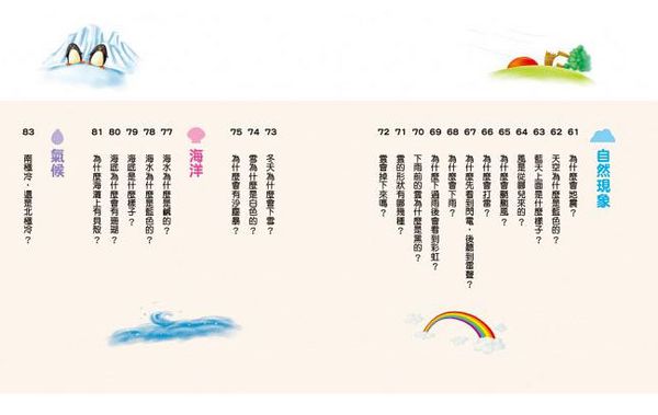 人類文化 - 孩子最常問 十萬個為什麼：天文．地理．自然(新版)