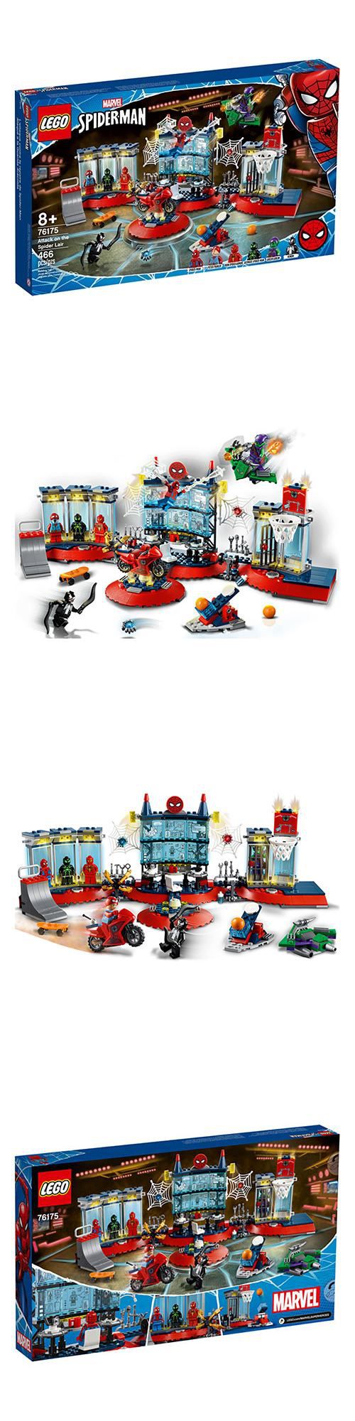 樂高 LEGO - 樂高積木 LEGO《 LT76175 》SUPER HEROES 超級英雄系列 - Attack on the Spider Lair-466pcs