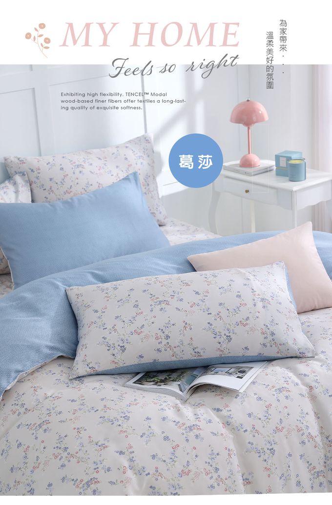 鴻宇 HongYew - 枕套2入 100%天絲萊賽爾-多款任選