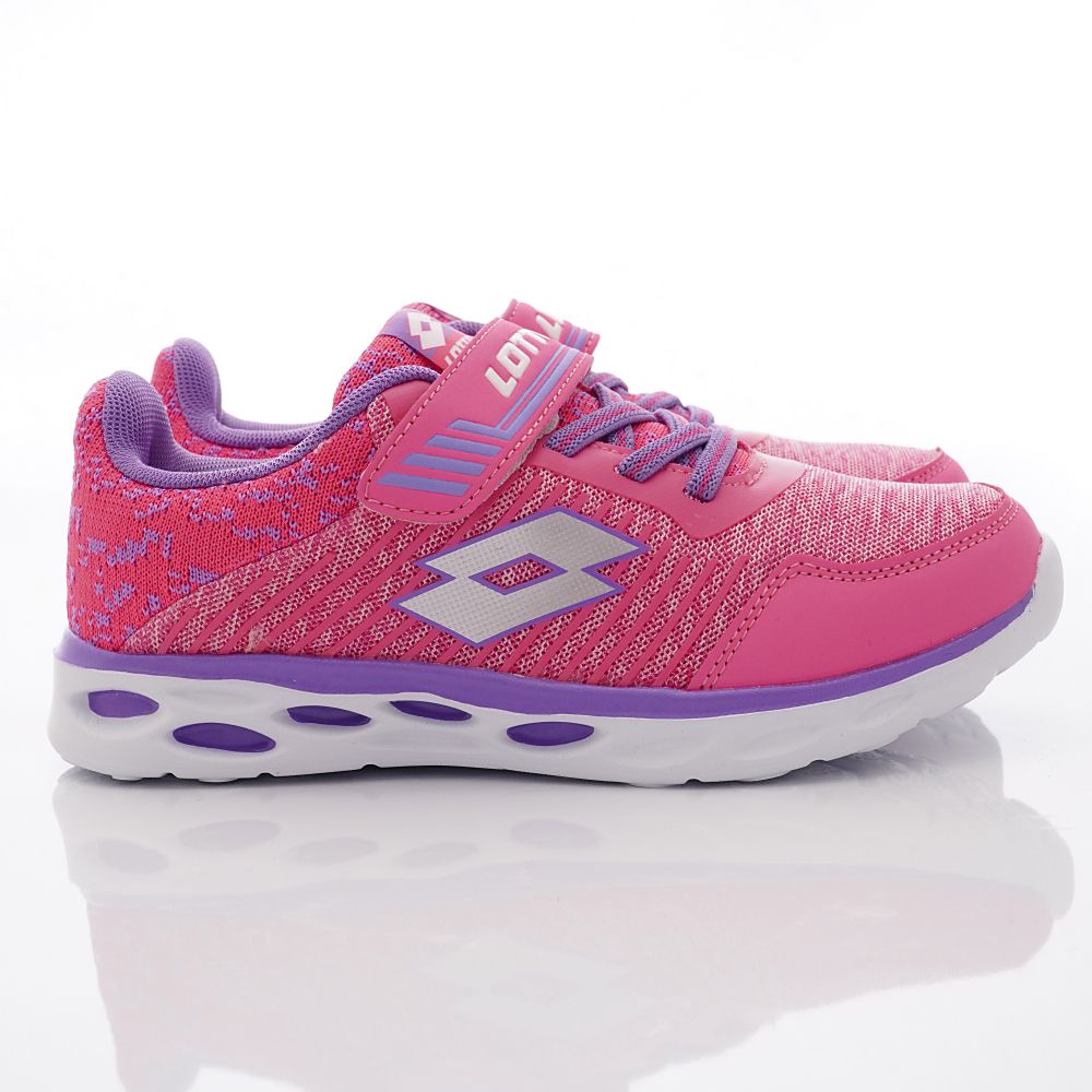 LOTTO樂得 - 潮流輕量慢跑鞋款6353系列(大童段)-粉