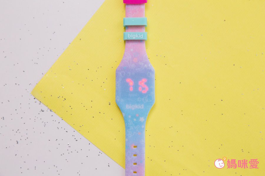 韓國 bigkid - 香香LED電子錶-深藍(橘子香)