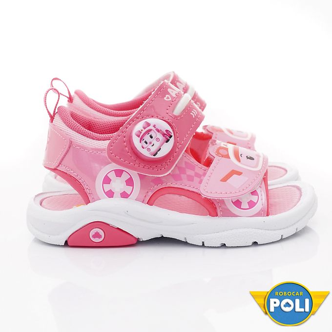 POLI電燈涼鞋-POKT34073粉(中小童)-涼鞋-粉